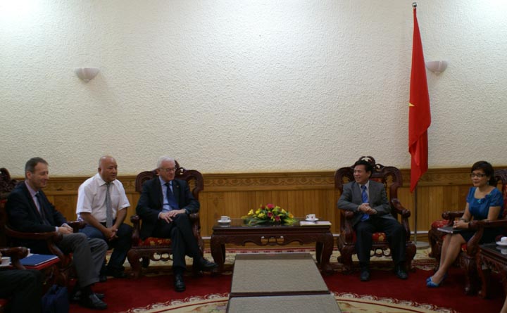 Thúc đẩy quan hệ hợp tác giữa Viện KAS với Bộ Tư pháp Việt Nam