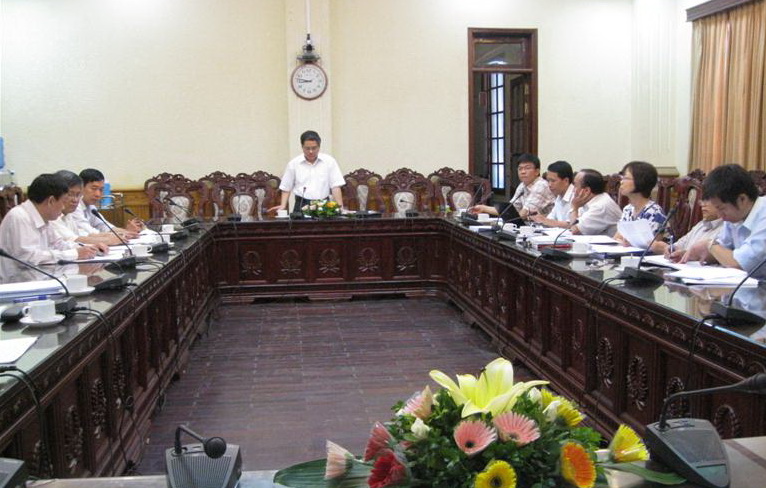 Hội đồng thẩm định dự án Luật Phòng, chống mua bán người họp cho ý kiến thẩm định về Dự luật