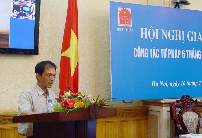 Tăng cường ứng dụng công nghệ thông tin trong hoạt động của ngành Tư pháp: Một trong những mục tiêu của ngành trong giai đoạn 2011-2015