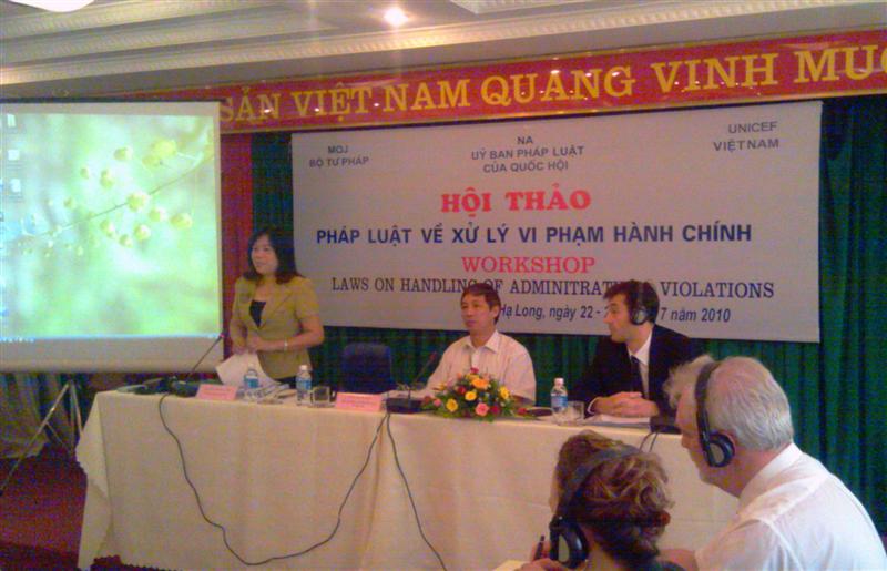 Hội thảo Pháp luật về Xử lý vi phạm hành chính