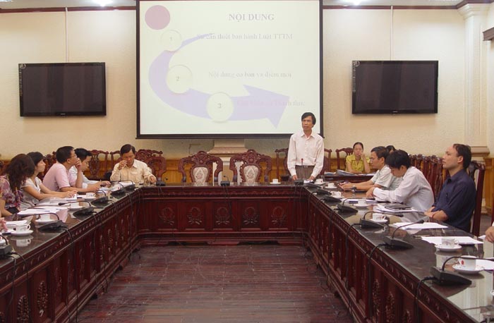 Hội nghị tập huấn kiến thức pháp luật cho báo cáo viên pháp luật Trung ương