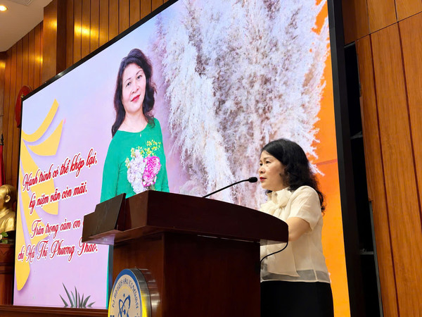 Ảnh đại diện Quỹ NAFOSTED tri ân Chánh Văn phòng Hà Thị Phương Thảo - một chặng đường tận tâm và gắn bó