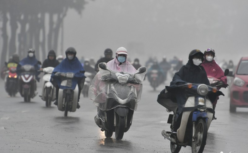 Miền Bắc mưa rào liên tiếp, tình trạng nồm ẩm khi nào kết thúc?